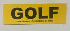 Golf Wang Los Angele Shop Sticker  picture