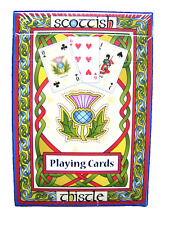 Scottish Thistle Playing Cards picture