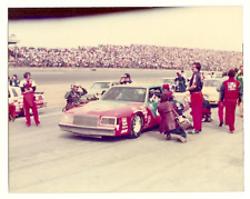 80s NASCAR Photo Richard Petty's Car, Real  Snapshot, Daytona 500, Racing VTG picture