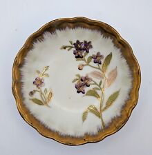Vintage Kalk Porcelain Three Legged Trinket Dish With Hand Painted Floral Design picture