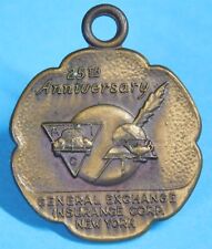 Vintage 25 Year Auto Home General Exchange Insurance Co. New York Key Fob picture