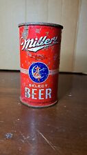 Rare Vintage Miller Select flat top beer can (empty) picture