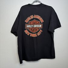 Vtg 2000's Harley Davidson New York City Black Dealer T-Shirt- Men's XXL picture