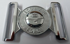 Genuine British Royal Air Force RAF Insignia Ceremonial Stable Belt Buckle NEW picture
