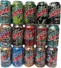 BUILD YOUR OWN MTN DEW 12 FLOZ SODA CAN PACK PICK & CHOOSE 14 DIFFERENT FLAVORS picture