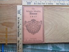 the Atlantic Monthly Almanac 1917 picture