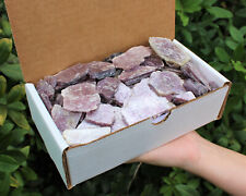 1 lb Lepidolite Leaves / Slabs Collection in Box, Layered Mica Crystal Mirrors picture