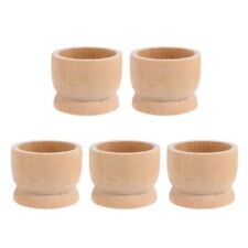 5PCS Easter Simple Unpainted Portable Kitchen Tool Cup Storage Holders picture