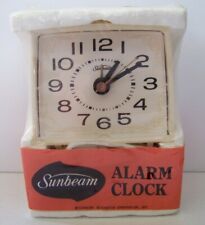 Vintage small 1977 Sunbeam Elf Alarm Electric Clock 880-671 -  SEALED picture