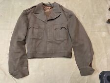ORIGINAL WWII US ARMY OFFICER M1944 CLASS A IKE JACKET- SMALL 38R picture