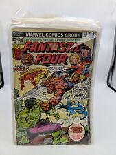 FANTASTIC FOUR #166 1976 Classic battle of the Hulk vs the Thing picture