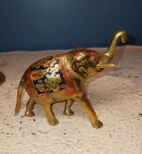 Vintage Brass Elephant Figurine  picture