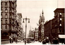 Vintage postcard: 5th Ave. and 42nd St. in 1898 picture