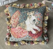 Vintage Chelsea Textiles Embroidered Pillow picture