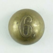 1850s-60s French Army 6th Regiment Uniform Button 2 H3CT picture