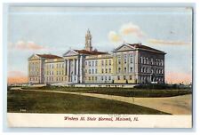 c1910's Western IL, State Normal Macomb Illinois Building Antique Postcard picture