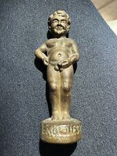 Vintage Bruxelles Nude Boy Peeing Small Statue Pipe Tobacco Tamper picture