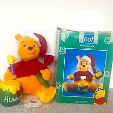 Vintage 1998 Animated Winnie The Pooh Christmas New In Box picture