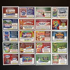 2022 WACKY PACKAGES SEPTEMBER Monthly Complete Coupon Back Variation Set 20 card picture