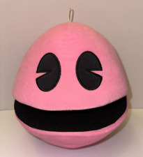 Rare Prize pinky PacMan Stuffed Toy Official Namco Product from Retro Game pink picture