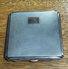 Beautiful Antique Sterling Silver Compact Maker Deakin & Francis Circa 1930s picture