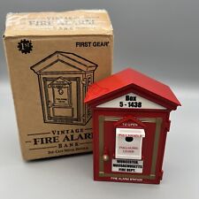Worcester Fire Department W6 First Gear Vintage Fire Alarm Bank In Box picture