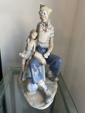 Lladro collectible Figurine “Clown And Ballerina” Retired, Rare picture