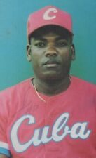 CUBAN NATIONAL BASEBALL TEAM PLAYER ARIEL BENAVIDES ROOKIE CARD ORIG PHOTO 759 picture