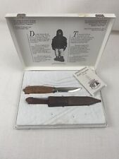 Brusletto Geilo Norway Roald Amundsen Collector Knife w/ Leather Sheath And Box picture
