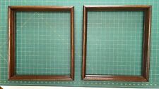Picture Frames Matched Pair Antique Victorian 19th Century Wood 15x17 picture