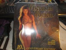Vintage 1998 Wisconsin Women Bikini Swimsuit 10TH ANNIVERSARY ED Calendar NOS picture