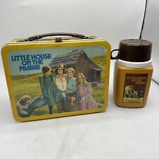 VINTAGE LITTLE HOUSE ON THE PRAIRIE LUNCHBOX AND THERMOS picture