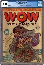 Wow What a Magazine #1 CGC 3.0 1936 4189884001 1st comics app. Buck Jones picture