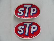 TWO STP LUBRICANTS TOOL BOX STICKERS picture