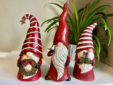 Christmas Gnome Set Of 3 Gnome Fun Gift For Home Decoration. 12- 16 In. Holiday picture