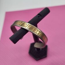 VTG W.W.J.D.  Genuine Copper Cuff Bracelet Religious Spiritual What Would Jesus picture