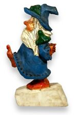 Vintage David Frykman Blue Santa 1994 OH THE JOY Holly Figurine 8
