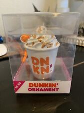 New Dunkin Donuts Cup Holiday Ornament picture