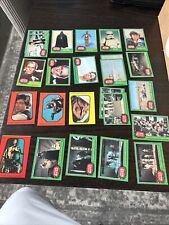 1977 Topps Star Wars Cards 20 Green, 1 Yellow, 1 red, 2 Orange picture