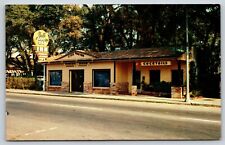 Vintage Postcard Live Oak Inn Motel Los Gatos California CA H4 picture