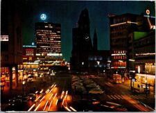 Vintage Europa Center and Kaiser Wilhelm Memorial Church Postcard1985 Posted picture