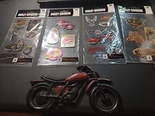 HARLEY-DAVIDSON HANG ON A WALL & DEMENSIONAL STICKERS picture