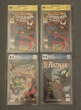 Amazing Spider-Man and Batman CGC Graded Comic Lot (4) Includes 2 Signatures picture