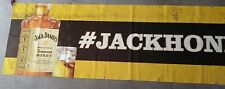 Jack Daniels Honey Promo Vinyl Banner Gigantic 10ft. x 3ft 🍯 🍯 picture