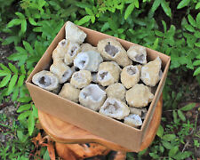Break Your Own Geodes CLEARANCE Box Lot (Large Opened Natural Moroccan Crystals) picture
