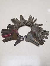 Vintage Janitors Skeloton Key Ring, 1940s--1970s, 40 Keys Total picture