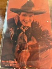Vintage Postcard Silent Film Star Cowboy: Dustin Tarnum picture