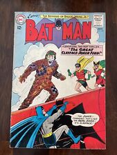 Batman 159 VG+ 1963 Robin, Batwoman, Joker, Clayface, Batgirl White Pages picture