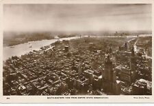 NEW YORK CITY - South-Eastern View From Empire State Building rppc picture