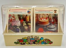 Complete Vintage 1970’s McCall's Great American Recipe Card Box w/Cards Set picture